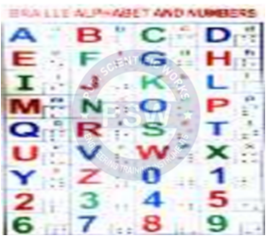 Braille Chart – Puri Scientific