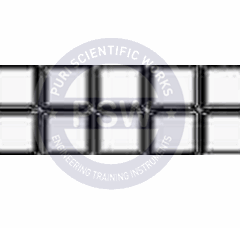 White Plastic Beads/Cubes