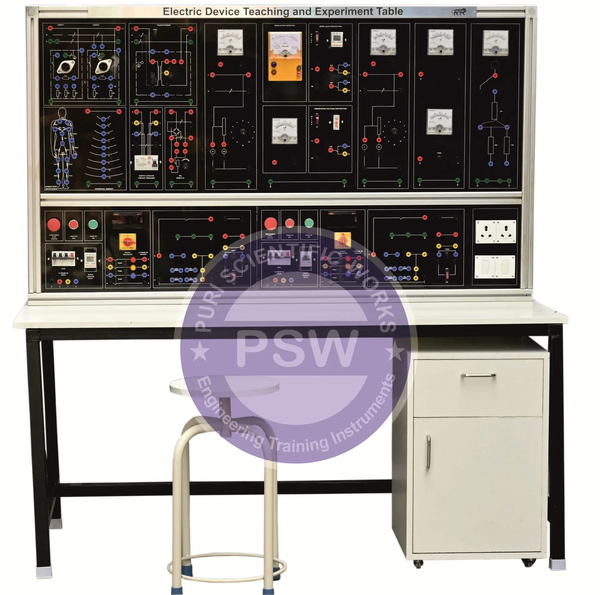 Electric Device Teaching and Experiment Table